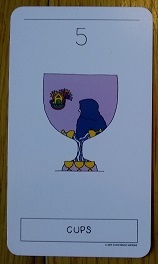 5Cups 5 of Cups from the Reverie Tarot