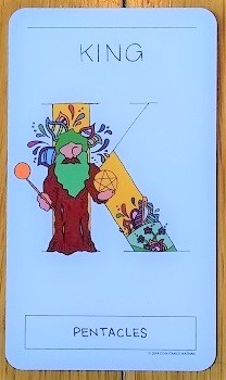 KPentacles The King of Pentacles from the Reverie Tarot