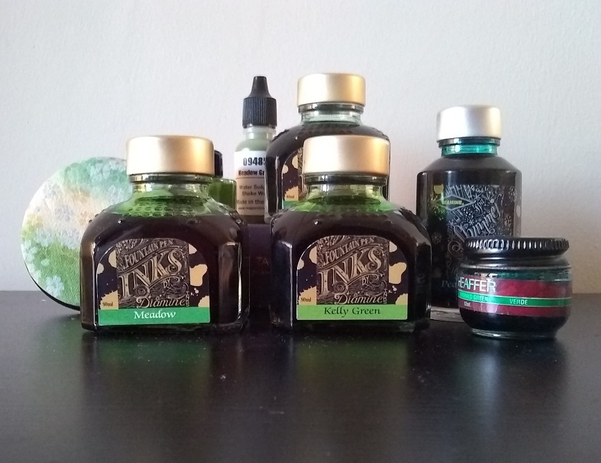 Fountain pen inks