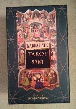 Kabbalistic Tarot box Cover art from the Kabbalistic Tarot box